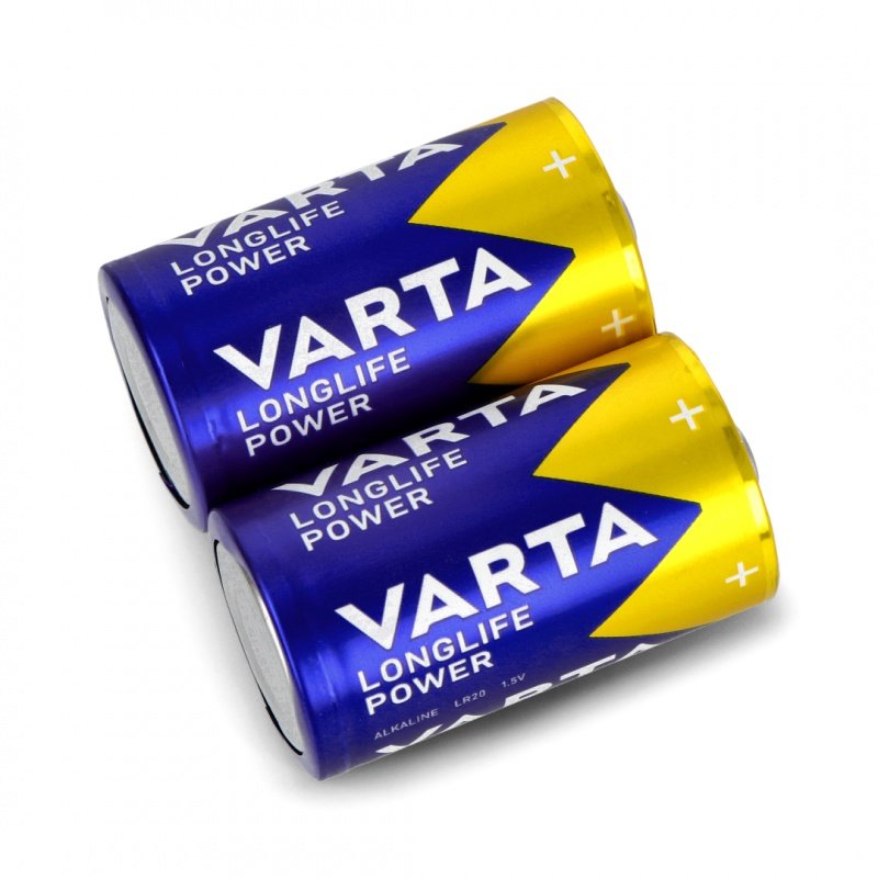 Baterie Varta Longlife Power 16500mAh R20 - 2ks.