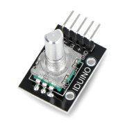 Senzor otáčení, pulzátor, kodér s tlačítkem - Iduino SE055