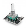 Senzor otáčení, pulzátor, kodér s tlačítkem - Iduino SE055 - zdjęcie 4