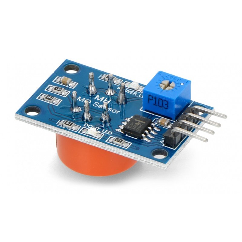Alkohol senzor MQ-3 - polovodič - modrý modul