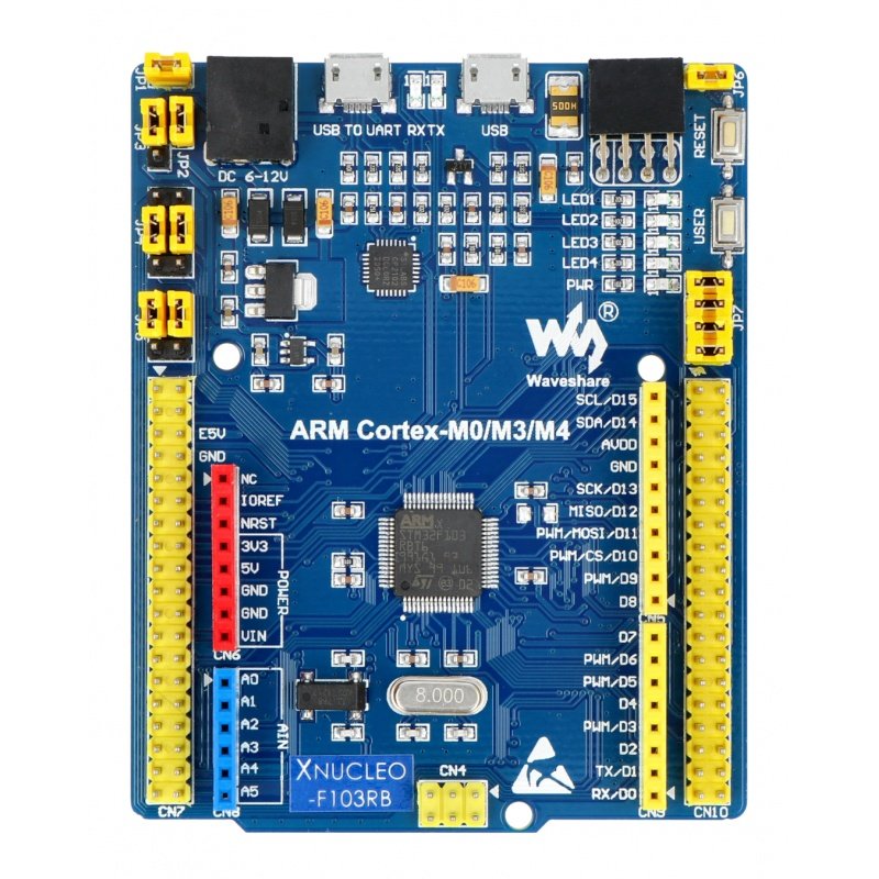 XNUCLEO-F103RB STM32F103RBT6 ARM Cortex M0 - Waveshare 10026