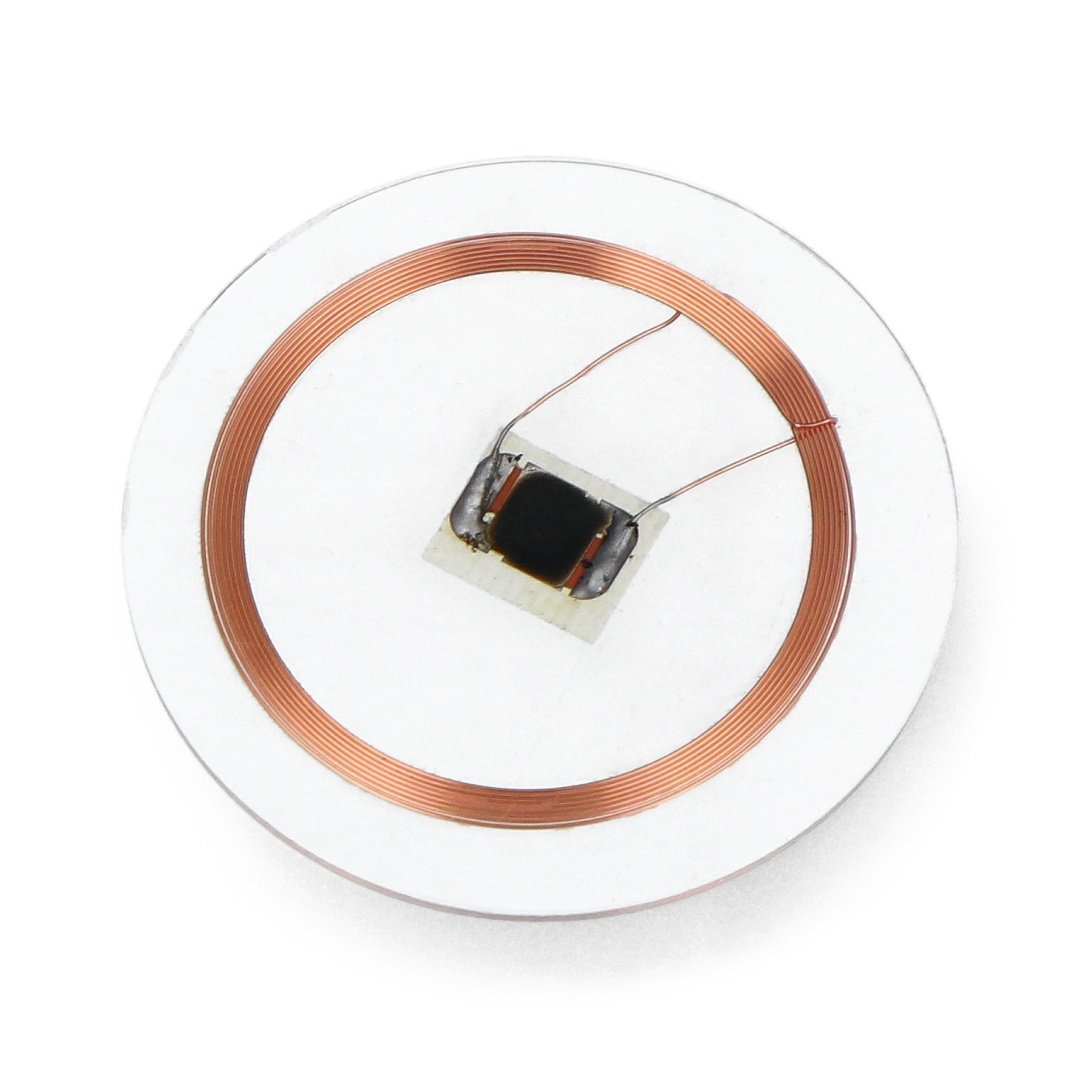 13.56MHz RFID/NFC Clear Tag - NTAG203 Chip