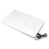 Bluetooth 3.0 keyboard with Touch pad white color 7inch - zdjęcie 2