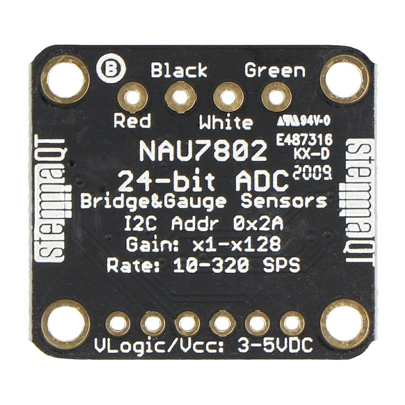 Modul snímače zatížení - s ADC 24bitovým převodníkem NAU7802 -
