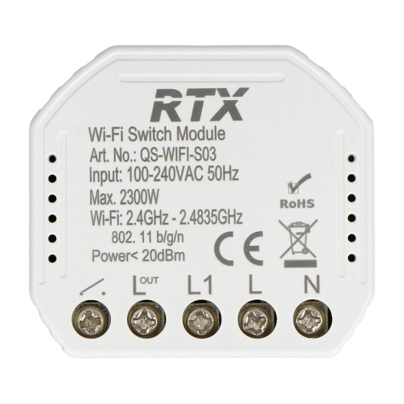 WiFi box relé RTX Tuya WRS1