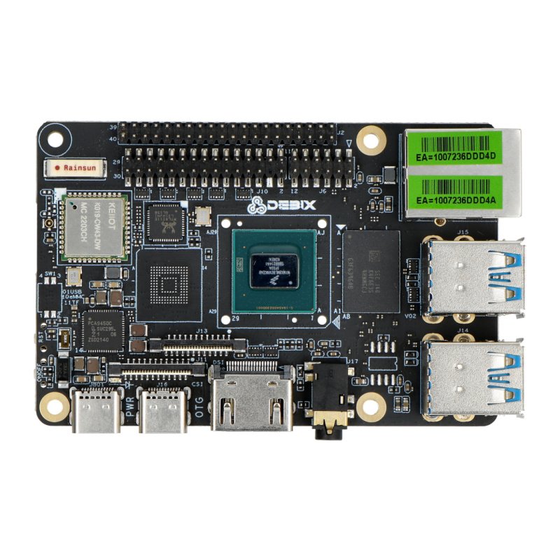 DEBIX Model A ARM Cortex A-53, 1x LPDDR4x, Ethernet, Wifi, PCIe