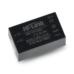 Hi-Link HLK-PM03 100V-240VAC / 3,3VDC - 1A napájecí zdroj