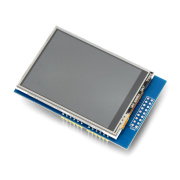 Dotykový LCD TFT 2,8 '' 320x240px 8 bit se čtečkou microSD -