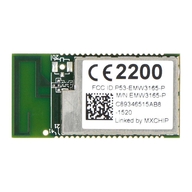 WiFi EMW3165 Cortex M4 modul s PCB anténou