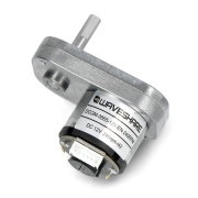 L-shaped Permanent Magnet DC Gear Motor, Magnetic Hall Encoder