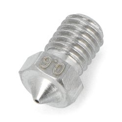 Dysza 0,6 mm E3D - filament 1,75mm - stal