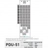 Univerzální deska PDU51 - THT, PC karta - zdjęcie 2