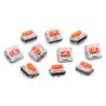 Kailh CHOC Low Profile Red Linear Key Switches - 10-pack - zdjęcie 1