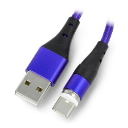 Kabel magnetyczny USB A / USB type C 2m AK-USB-43