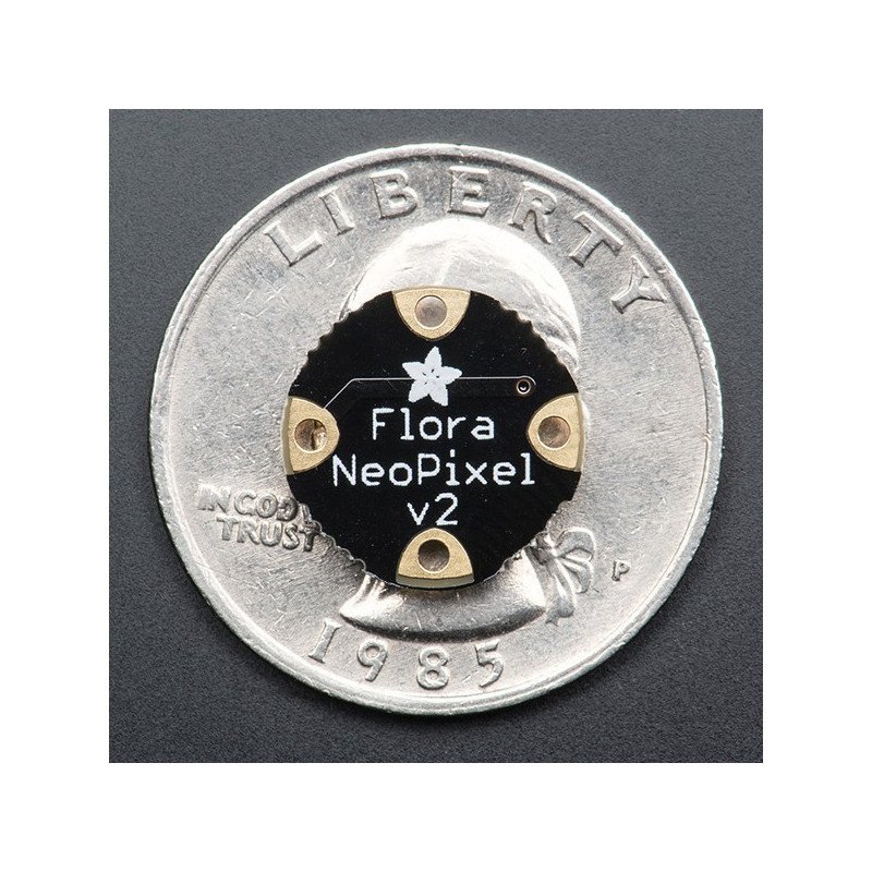 Flora LED RGB Smart NeoPixel v2 - 4 ks.