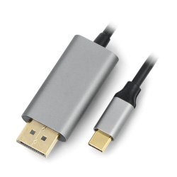Kabel USB type C - DisplayPort Akyga AK-AV-16 1.8m