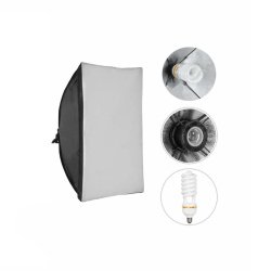 Lampa - sada trvalého svícení - Softbox + 85W zářivka - SUNNY