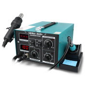 Pájecí stanice 2v1 hotair a pájecí stanice Yihua 852D + -