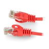 Lanberg Ethernet Patchcord UTP 5e 2m - červený - zdjęcie 1
