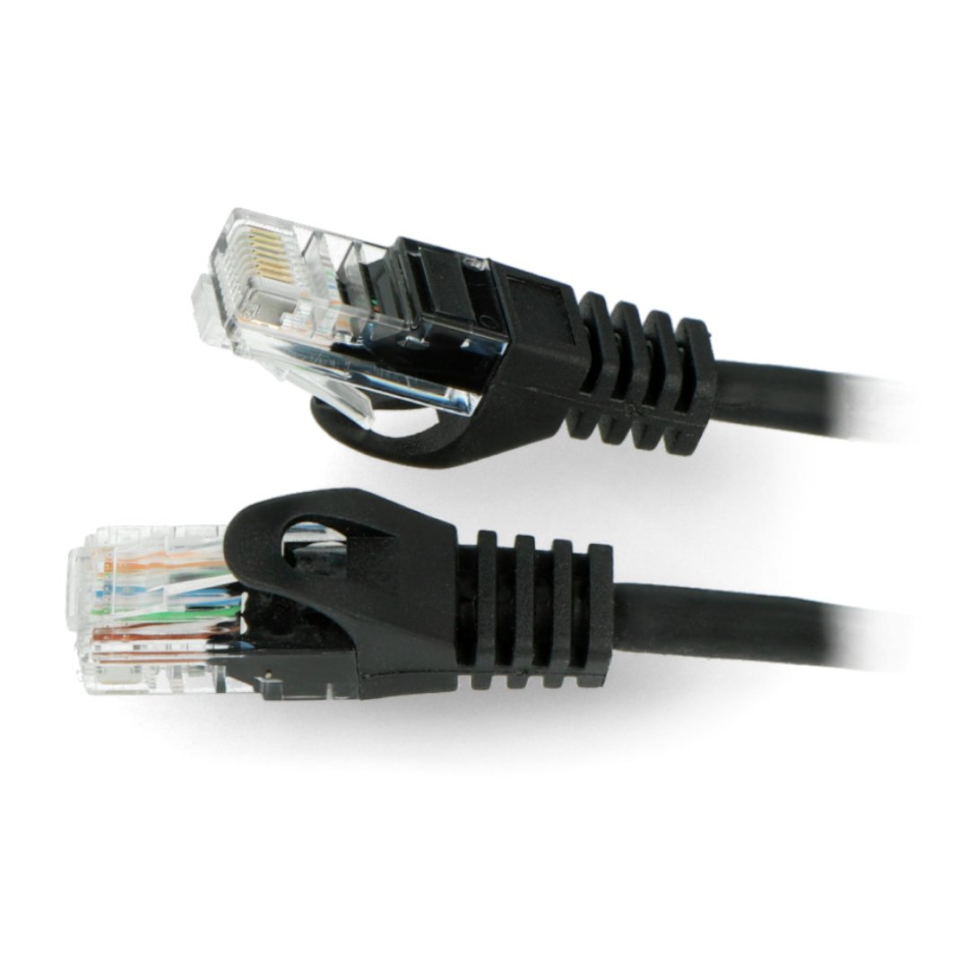 Lanberg Ethernet Patchcord UTP 5e 10m - černý
