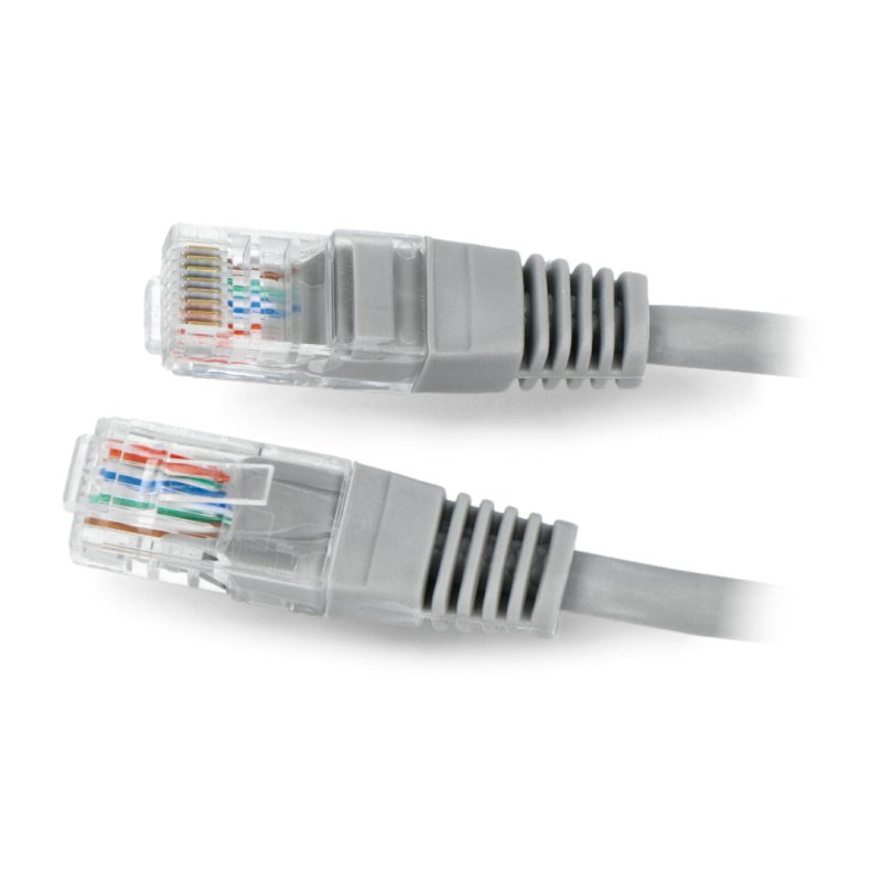 Síťový kabel Ethernet Patchcord UTP 5e 30m - šedý