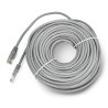 Síťový kabel Ethernet Patchcord UTP 5e 30m - šedý - zdjęcie 2