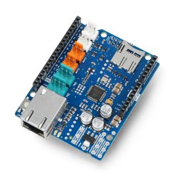 Arduino Ethernet Shield 2 se čtečkou karet microSD - A000024