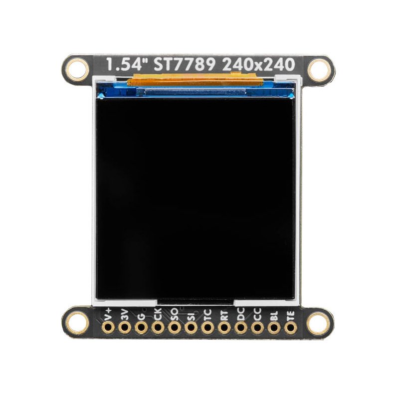 Grafický barevný TFT LCD 1,54 '' 240x240px se čtečkou microSD -