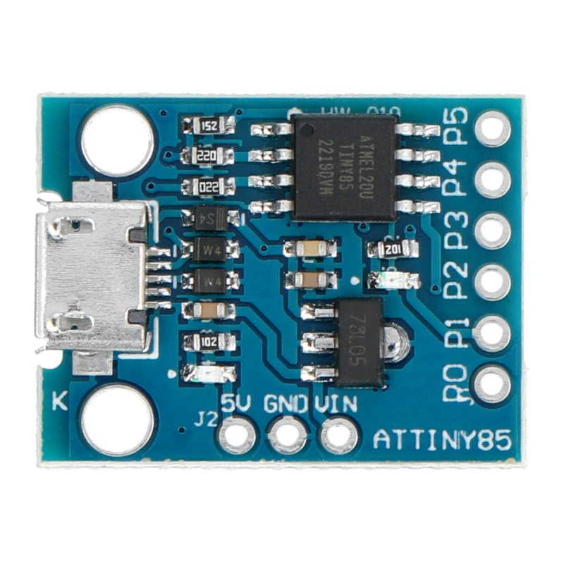 Digispark - Mini mikrokontrolér ATtiny85 - 5V