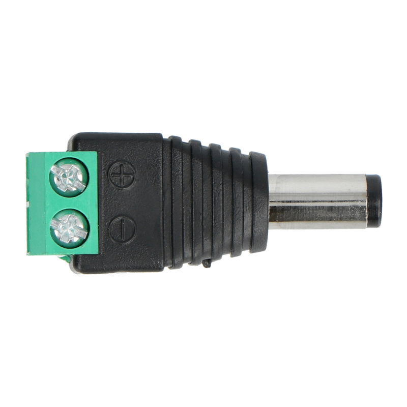 DC 5,5x2,5mm zástrčka s rychlým konektorem