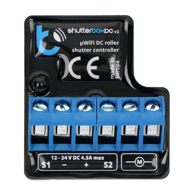 BleBox shutterBoxDC v2 - WiFi ovladač rolet - aplikace pro