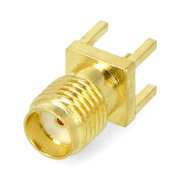 Zásuvka SMA pro PCB, přímá - 50Ω