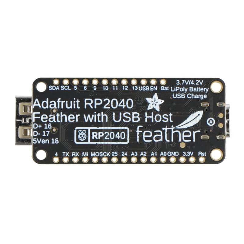 Adafruit Feather RP2040 with USB Type A Host