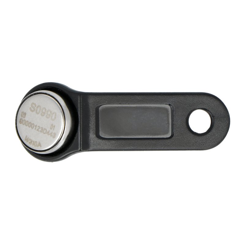 IButton 1-drátový kódový klíč S0990-BK - kompatibilní s