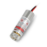 Laserová dioda 1mW červená 650nm 5V - křížová