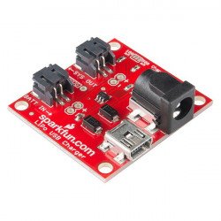 Nabíječka Li-Pol 1S, jeden článek, 3,7 V miniUSB - SparkFun PRT-12711