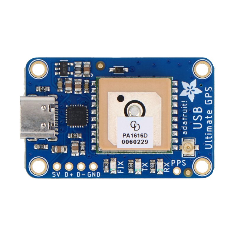 Adafruit Ultimate GPS GNSS with USB - 99 channel w/10 Hz updates