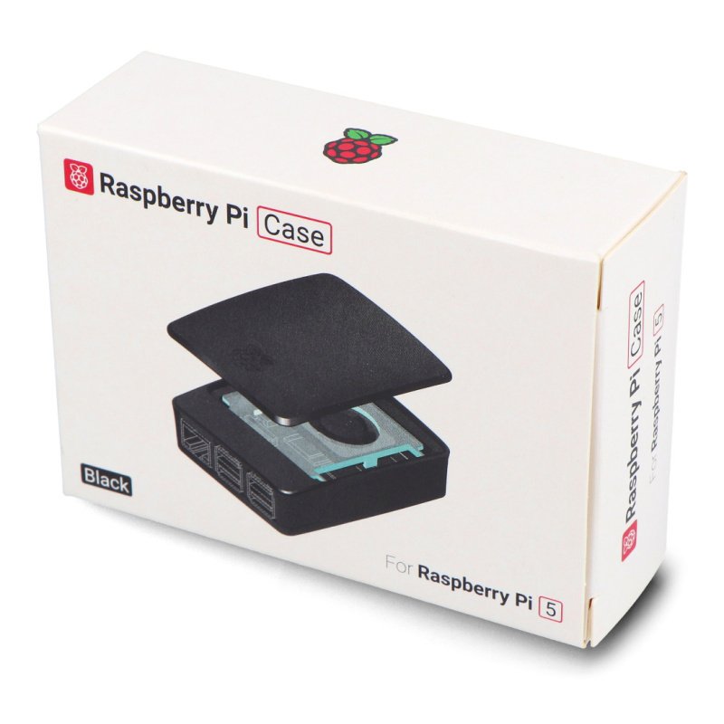 Pouzdro pro Raspberry Pi 5, oficiální - grafitové