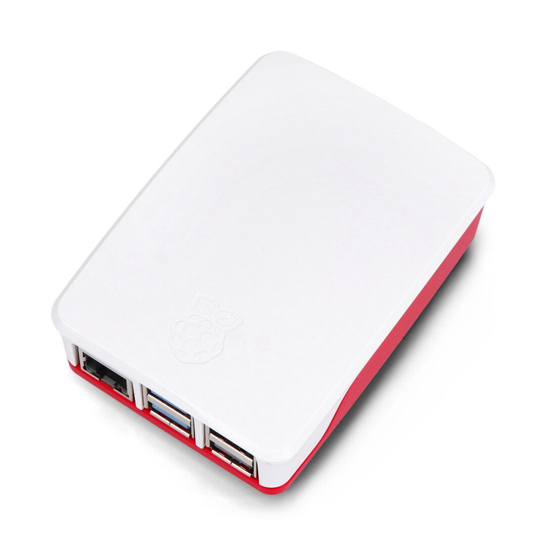 Pouzdro pro Raspberry Pi 5 oficiální - červeno-bílé