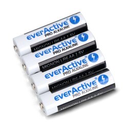 Baterie AA / LR6 everActive Pro Alkaline - 4 sztuki (blister)
