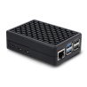 Black Aluminum case for Raspberry Pi 5 - zdjęcie 2