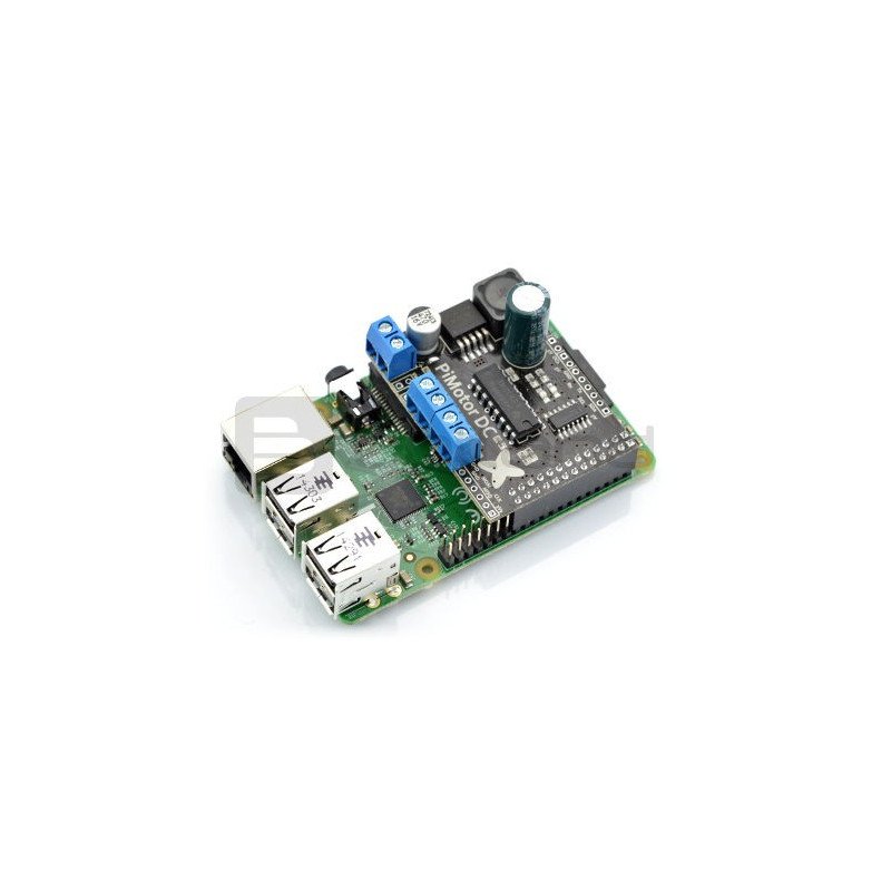 PiMotor - dvoukanálový ovladač motoru - překrytí pro Raspberry Pi