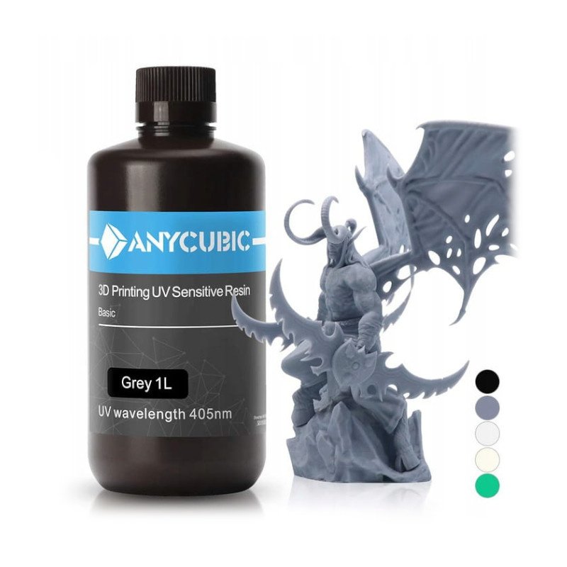 Pryskyřice pro 3D tiskárnu – Anycubic 3D Printing UV Sensitive