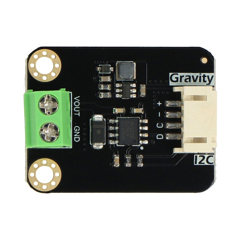 Gravity: GP8211 1-Channel 15-bit I2C to 0-5V/10V DAC Module