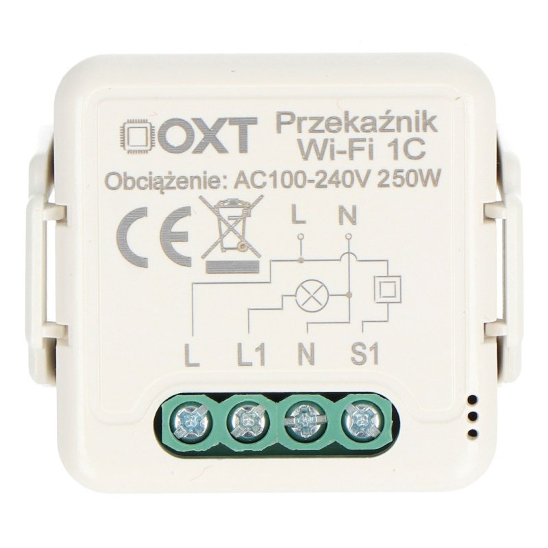 Moduł OXT mini przekaźnik 1 obwód WiFi TUYA