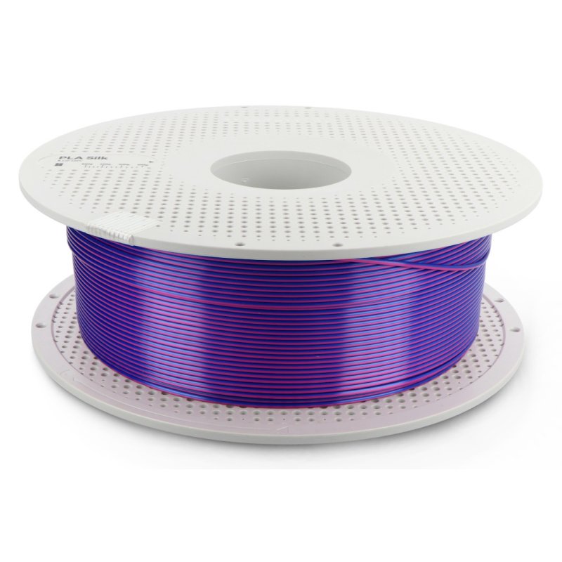 Bambu PLA Silk - Neon City (Blue-Magenta) - with Bambu Reusable