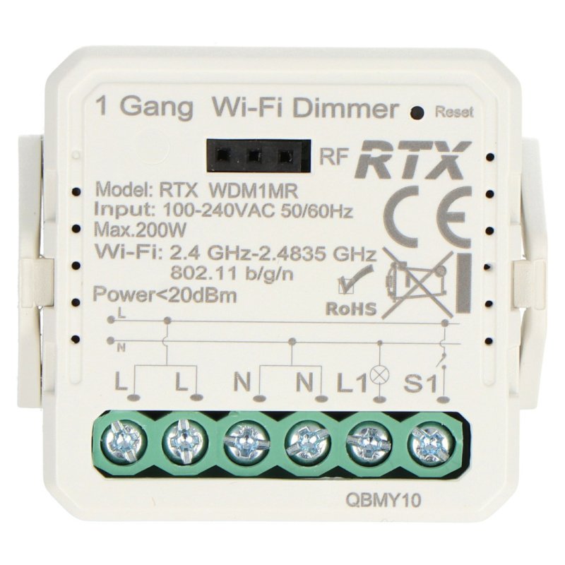 Tuya Dimmer - 230V WiFi ovladač osvětlení