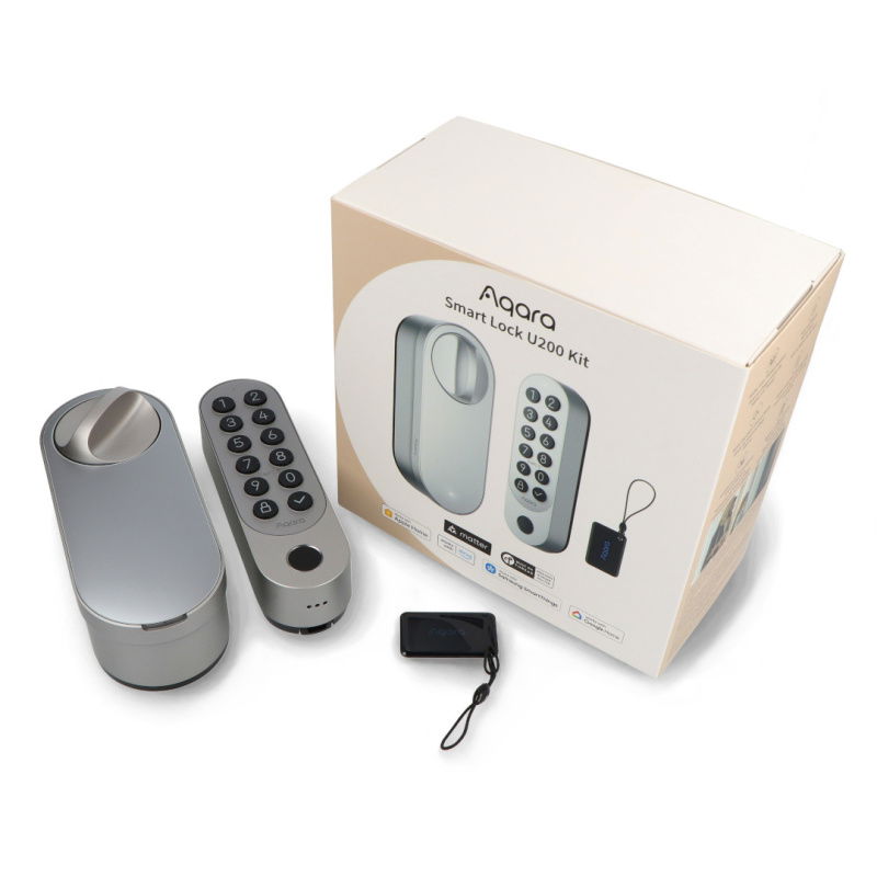 Aqara Smart Lock U200 Ultimate Kit szary