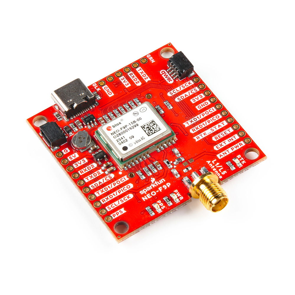 SparkFun GNSS-RTK L1/L5 Breakout - NEO-F9P (Qwiic)