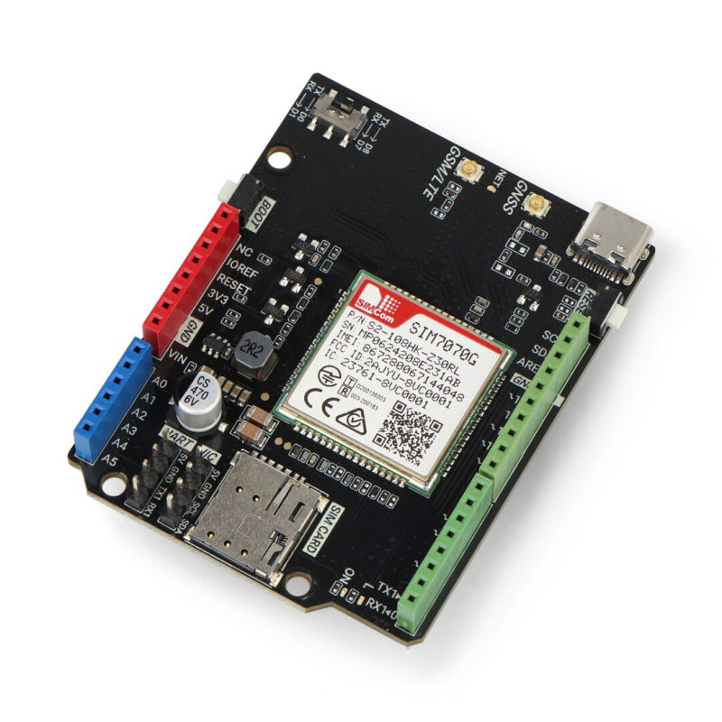 DFRobot Shield NB-IoT / LTE / GPRS / GPS SIM7000E v2.0 - štít